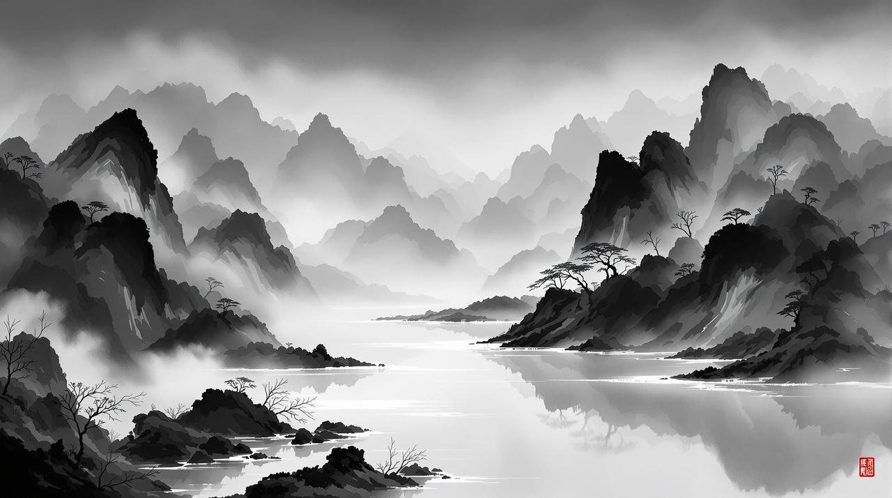 H漫资源精选专题:水墨丹青 · 国风美学 - 以墨为骨,以韵为魂