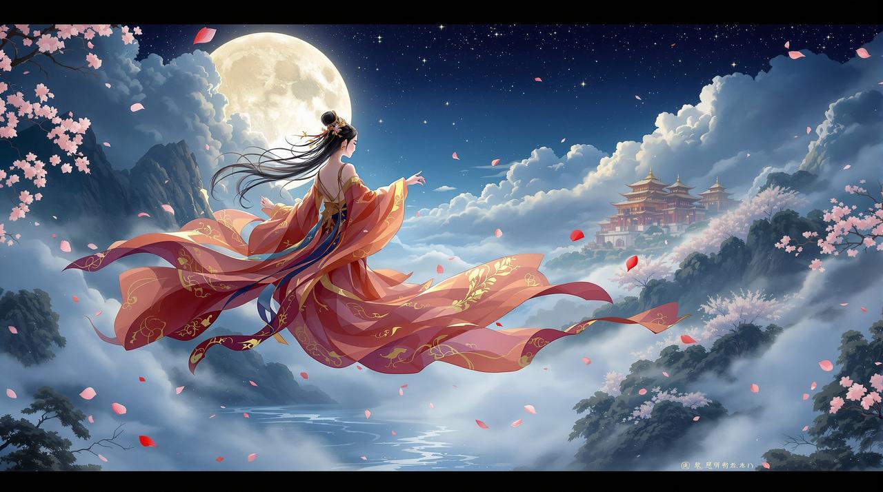 H漫资源 - 翩若惊鸿的唯美国风,东方浪漫的视觉盛宴